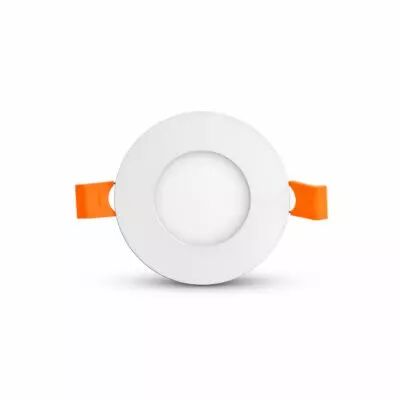SLIMY DOWNLIGHT DIAM 85MM BLC 3W 6000K ALU  (7744)