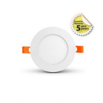 SLIMY II DOWNLIGHT DIAM 120MM 6W 3000K BLC 5ANS (100033)