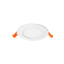 SLIMY II DOWNLIGHT DIAM 120MM 6W 4000K BLC 5ANS (100079)