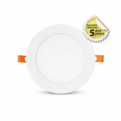 SLIMY II DOWNLIGHT DIAM 175MM 12W 4000K BLC 5ANS (100029)