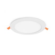 SLIMY II DOWNLIGHT DIAM 225MM 18W 4000K ALU BLC 5ANS (100030)