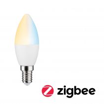 SmartHome Zigbee LED Flamme 5 watts Dépoli E14 2.700 - 6.500 K Tunable White (50126)