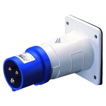 Socle de connecteur à encastrer protégée - 2p+t 16a 230v 6h (GW60204)