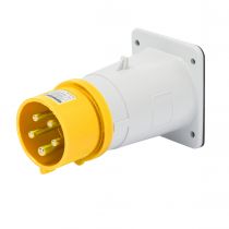 Socle de connecteur à encastrer protégée - 2p+t 32a 110 v 4h (GW60212)