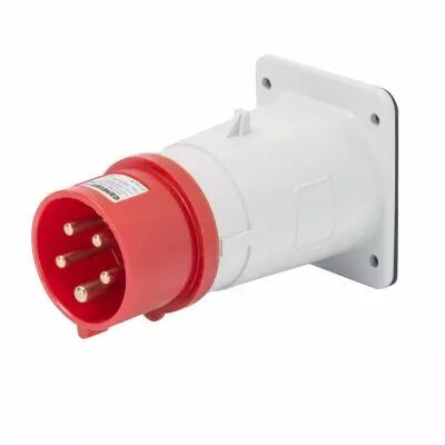 Socle de connecteur � encastrer prot�g�e - 2p+t 32a 400v 9h (GW60218)