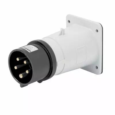Socle de connecteur � encastrer prot�g�e - 3p+t 16a 500v 7h (GW60210)