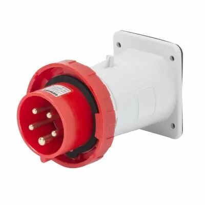 Socle de connecteur � �tanche - 2p+t 16a 400v 9h (GW60229)