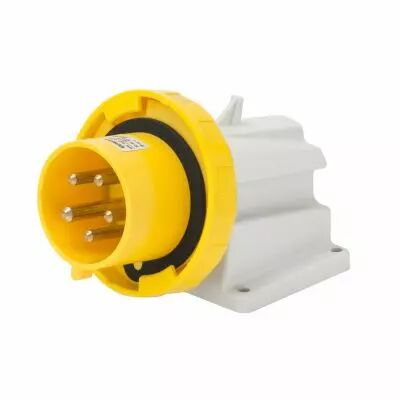 Socle de connecteur en saillie � 90� �tanche - 2p+t 32a 110 v 4h (GW60434)