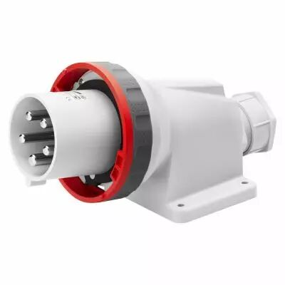 Socle de connecteur en saillie � 90� �tanche - 3p+n+t 125a 400v 6h (GW60461)