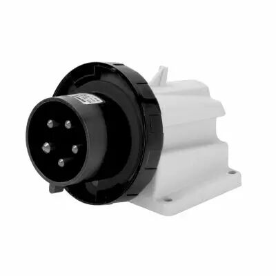 Socle de connecteur en saillie � 90� �tanche - 3p+n+t 16a 500v 7h (GW60433)
