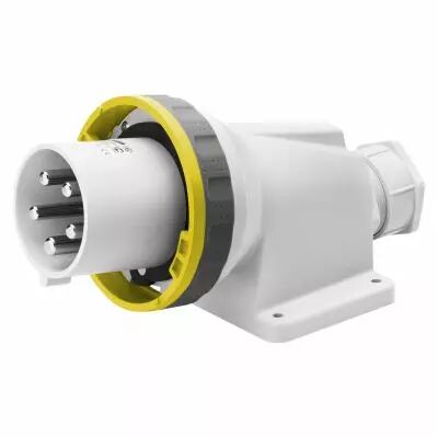 Socle de connecteur en saillie � 90� �tanche - 3p+t 125a 110 v 4h (GW60456)