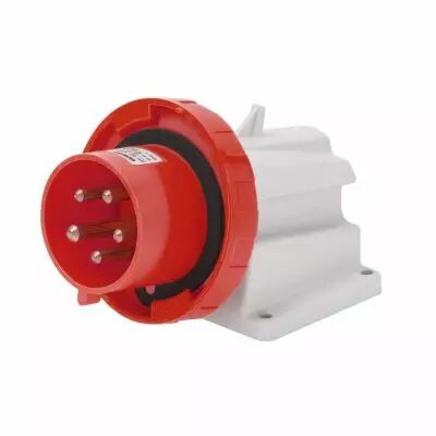 Socle de connecteur en saillie � 90� �tanche - 3p+t 32a 380-400v 3h (GW60482)