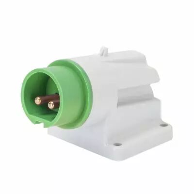 Socle de connecteur en saillie � 90� prot�g� - 2p 16a 24/42v 4h (GW60468)
