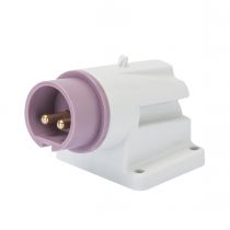 Socle de connecteur en saillie à 90° protégé - 2p 32a 24v s.r. (GW60473)