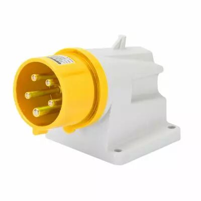 Socle de connecteur en saillie � 90� prot�g� - 2p+t 32a 110 v 4h (GW60412)