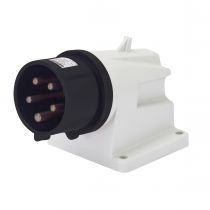 Socle de connecteur en saillie à 90° protégé - 3p+n+t 16a 500v 7h (GW60411)