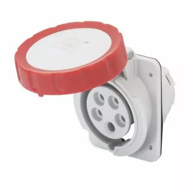 Socle de prise � encastrer � 10� �tanche - 2p+t 32a 400v 9h (GW62241H)