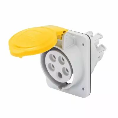 Socle de prise � encastrer � 10� prot�g� - 2p+t 32a 110 v 4h- montage et c�blage rapides (GW62213FH)