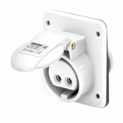Socle de prise � encastrer � 10� prot�g� - 3p 16a 42v 12h (GW62268)