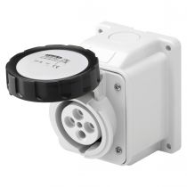 Socle de prise en saillie à 10° étanche - 3p+n+t 16a 500v 7h (GW62433)