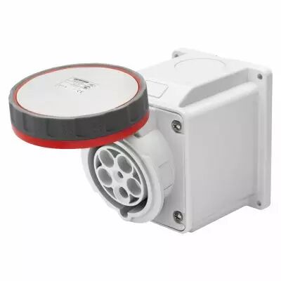 Socle de prise en saillie � 10� �tanche - 3p+n+t 63a 400v 6h (GW63453)