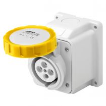 Socle de prise en saillie à 10° étanche - 3p+t 16a 110 v 4h (GW62424)