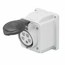 Socle de prise en saillie à 10° protégé - 3p+t 32a 500v 7h (GW62421)