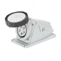Socle de prise en saillie à 90° étanche - 3p+n+t 16a 500v 7h (GW62507)