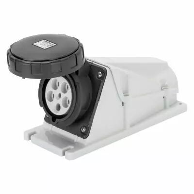 Socle de prise en saillie � 90� �tanche - 3p+n+t 63a 500v 7h (GW63529)