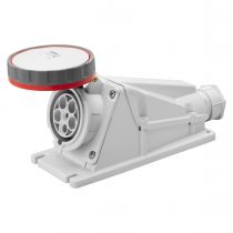 Socle de prise en saillie à 90° étanche - 3p+t 125a 400v 6h (GW62534)