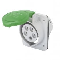 SOCLE PRISE 10° HP IP44 3P+N+T 16A >50V10H (GW62806H)