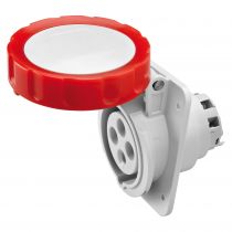 SOCLE PRISE 10° HP IP67 3P+T 16A 380/440V 3H (GW62846H)