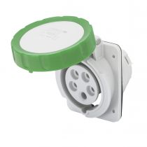 SOCLE PRISE 10° HP IP67 3P+T 32A >50V 10H (GW62856H)