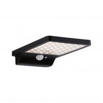 Solar Applique d\'extérieur LED Solveig détecteur de mouvement inclus IP44 3000K 350lm Noir (95393)