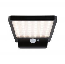 Solar Applique d\'extérieur LED Solveig détecteur de mouvement inclus IP44 3000K 350lm Noir (95393)