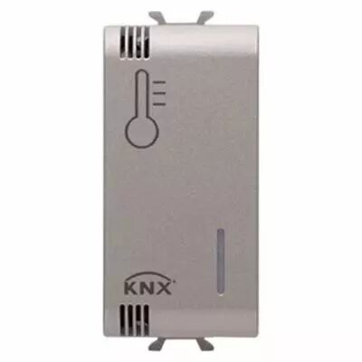 Sonda temperatura knx da incasso titanio