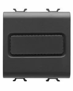 Sonnerie 3 entr�es ind�pendant - 230v ac - 50 hz 80 dba 1 m�tre - 2 modules - noir - chorus