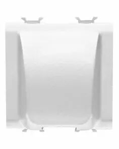 Sortie de c�ble - 1 module - blanc - chorus