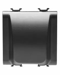 Sortie de c�ble 2 modules - 2 modules - noir - chorus
