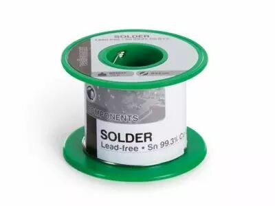 Soudure sans plomb sn 99.3% - cu 0.7% 0.6mm 100g (SOLD100G6LF)