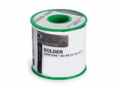 Soudure sans plomb sn 99.3% - cu 0.7% 0.8mm 500g (SOLD500G8LF)
