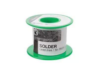 Soudure sans plomb sn 99.3% - cu 0.7% 1mm 100g (SOLD100GLF)