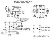 Sp86-a1-1-0 digitast rouge sans led (86A11)