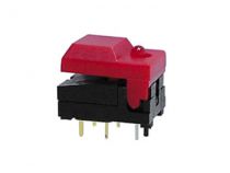 Sp86-a2-7-1c digitast bleu led rouge (86A271C)