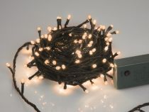 Sparkle Light LED - 12 m - 160 lampes blanc arizona - fil vert - modulateur (SP-LED-12-160-24V-AW)