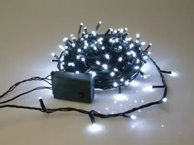 Sparkle Light LED - 20 m - 300 lampes blanches - fil vert - modulateur (SP-LED-20-300-24V-W)