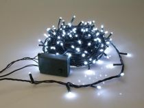 Sparkle Light LED - 20 m - 300 lampes blanches - fil vert - modulateur (SP-LED-20-300-24V-W)