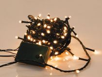 Sparkle Light LED - 8 m - 120 lampes blanc arizona - fil vert - modulateur (SP-LED-8-120-24V-AW)