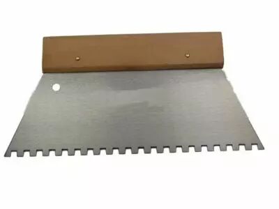 SPATULE � COLLE - 125 MM - DENTS DROITES
