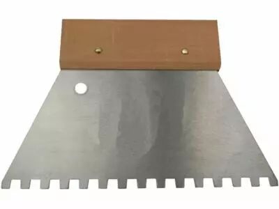 SPATULE � COLLE - 180 mm - DENTS DROITES